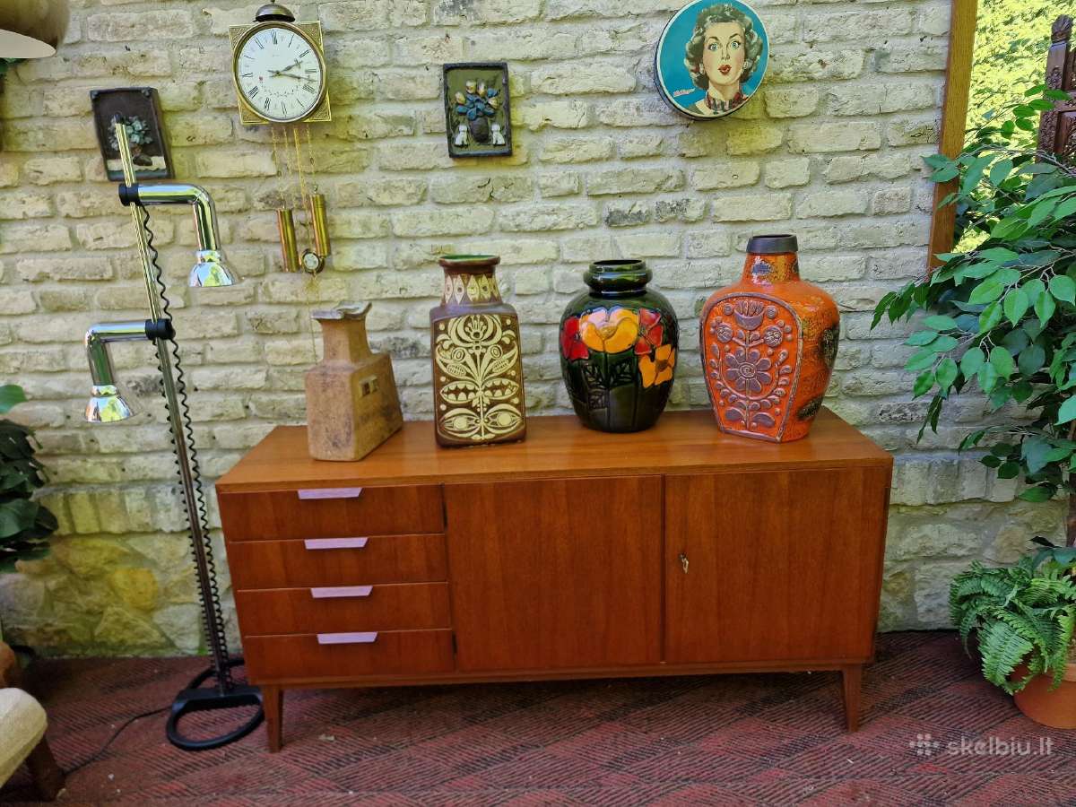 Vintažinė mid century interjerinė keramika - nuotraukos Nr. 31