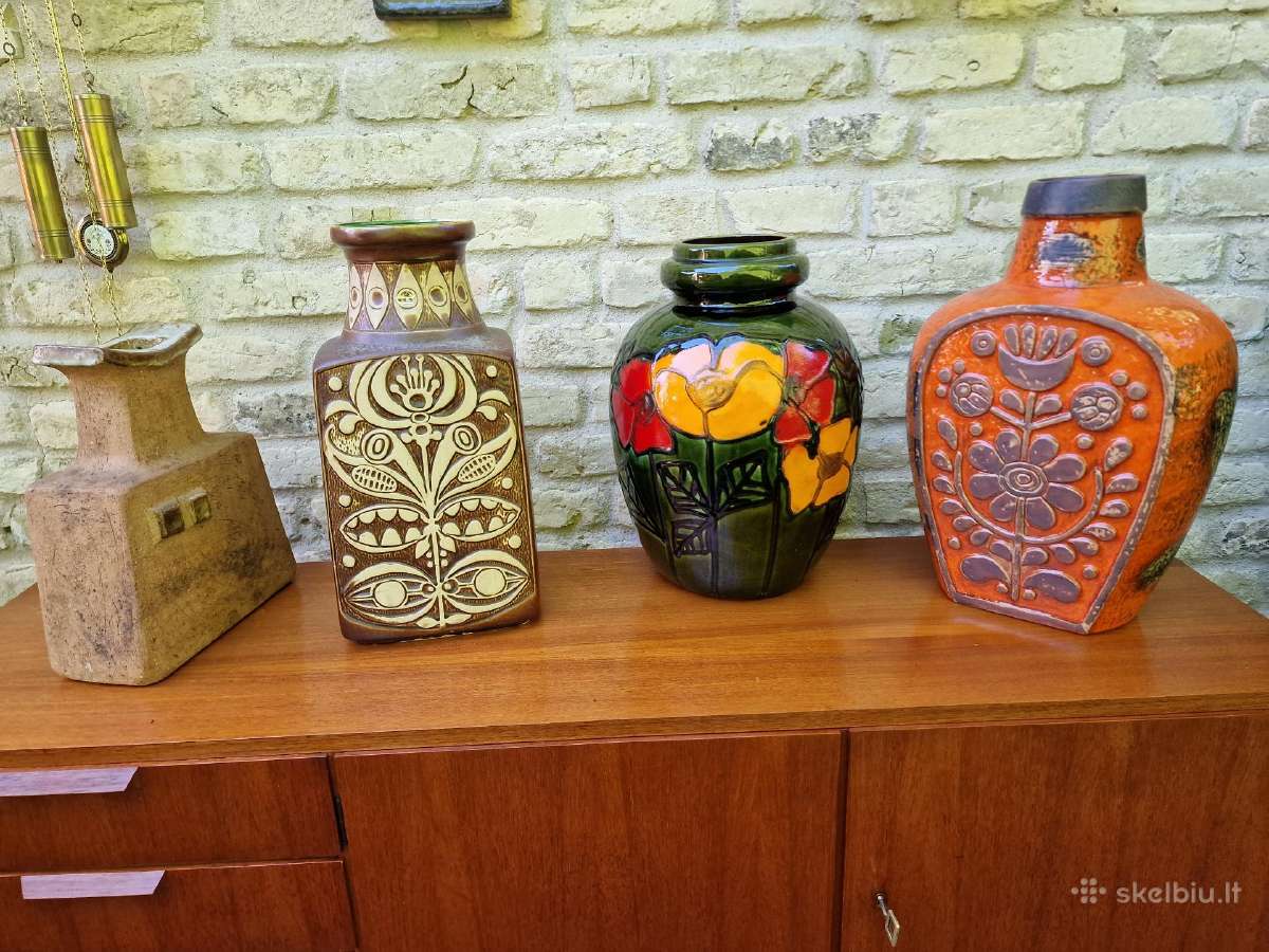 Vintažinė mid century interjerinė keramika - nuotraukos Nr. 32