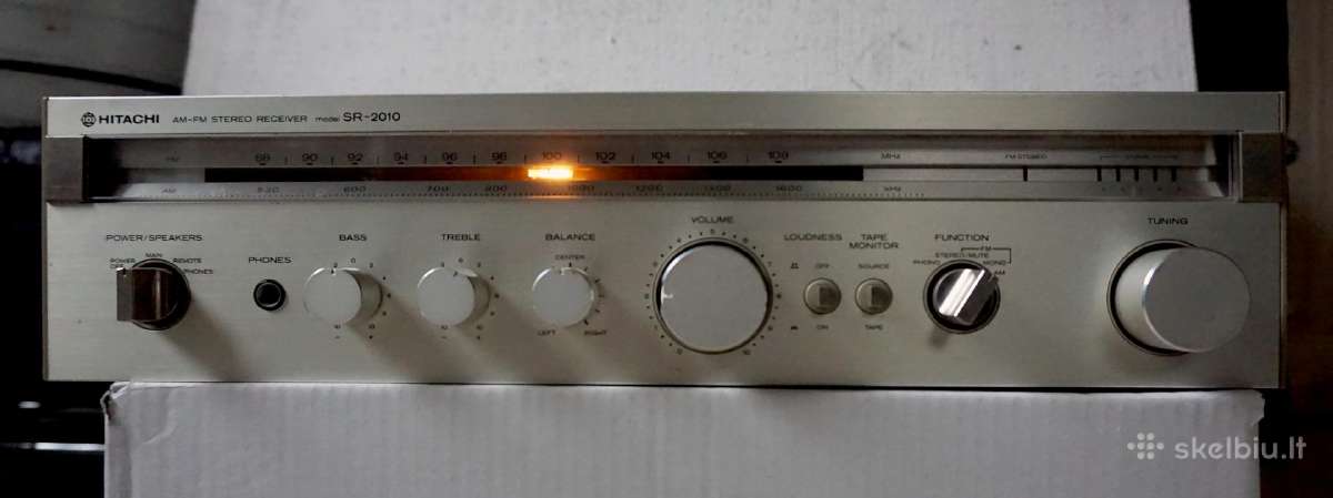 Japoniškas resyveris Hitachi Sr 2010