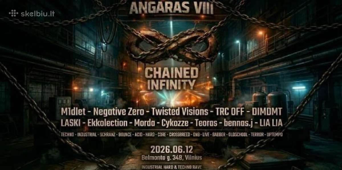 Angaras VIII Chained Infinity, 1 bilietas