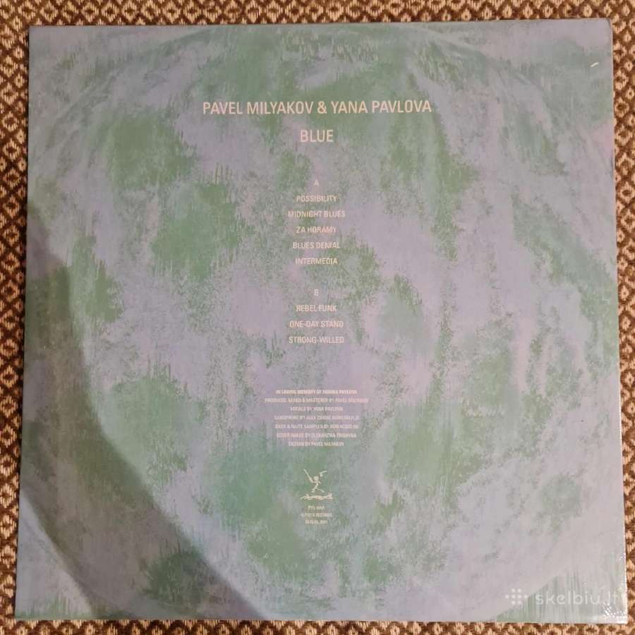 Pavel Milyakov & Yana Pavlova – Blue / Vinyl Lp - nuotraukos Nr. 2