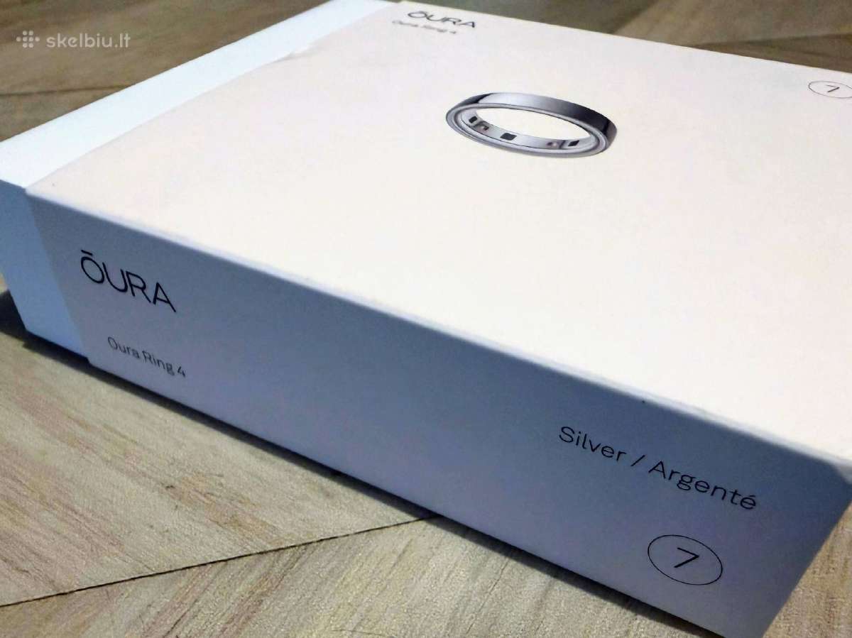 Oura 4 Size 7 (silver/argente) - nuotraukos Nr. 5