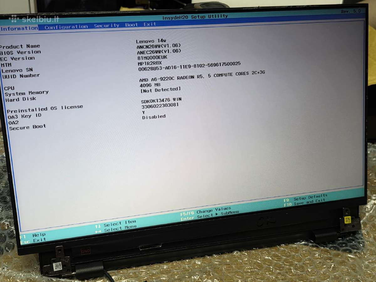 15.6" Originalus Full HD laptopo matrica ekranas! - nuotraukos Nr. 2