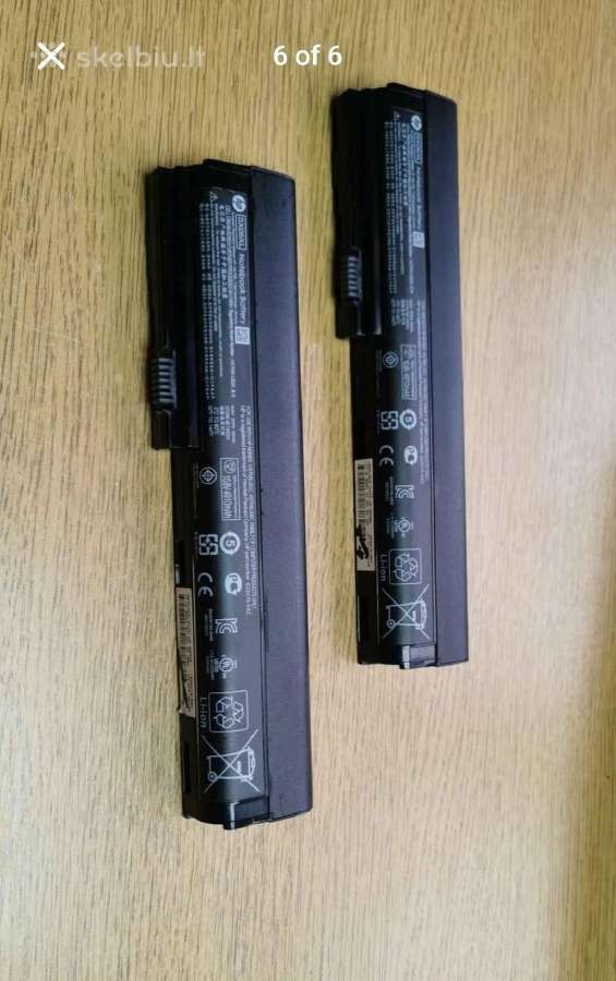 Hp Elitebook 2560p 2570p originalus Akumuliatorius