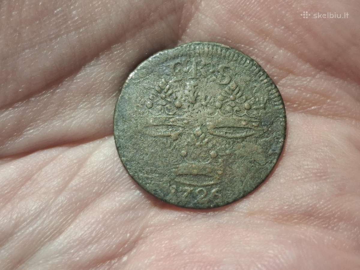 Švedija 1 erė 1726 - nuotraukos Nr. 2
