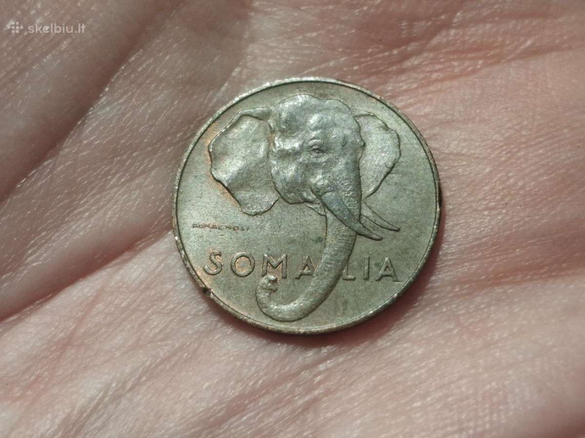 Somalis 1 sentesimas 1950 - nuotraukos Nr. 2