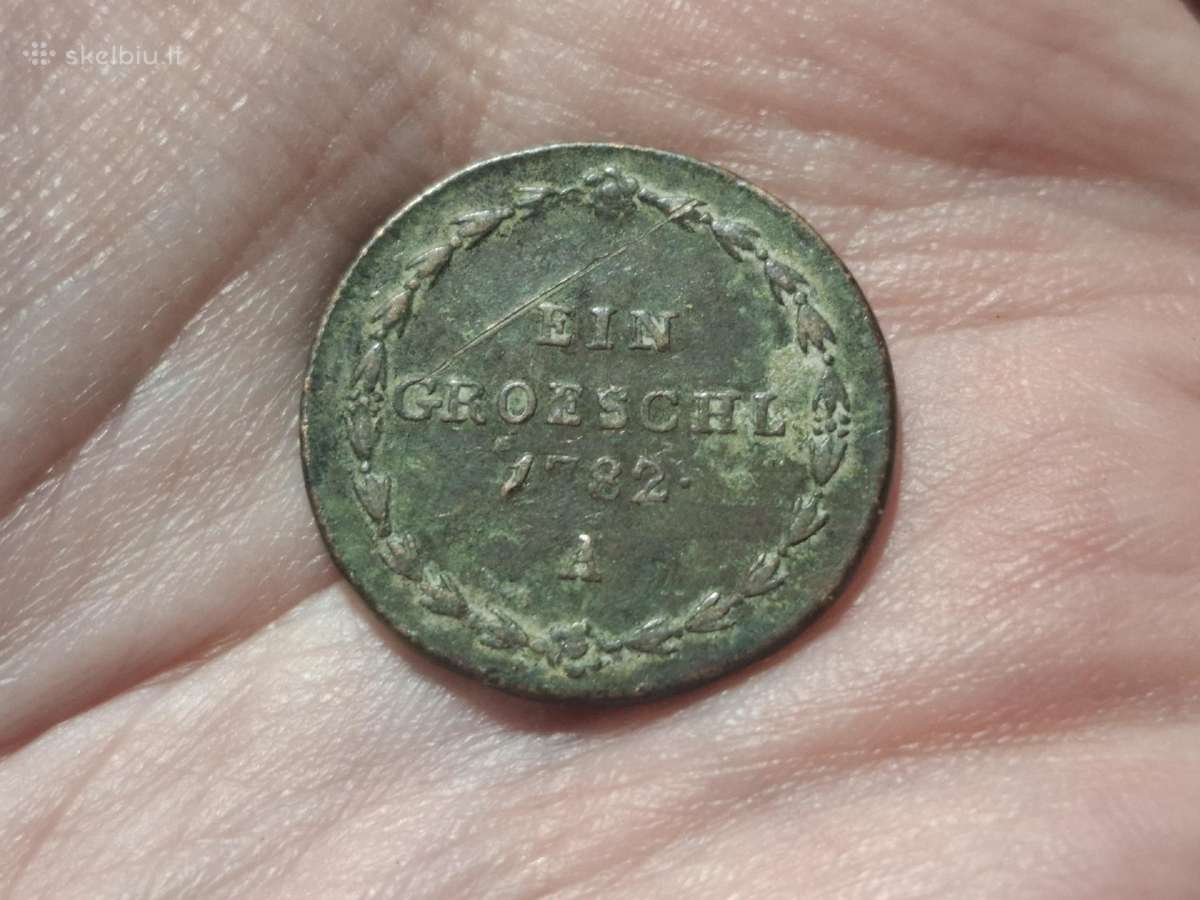 Austrija 1 groschl 1782