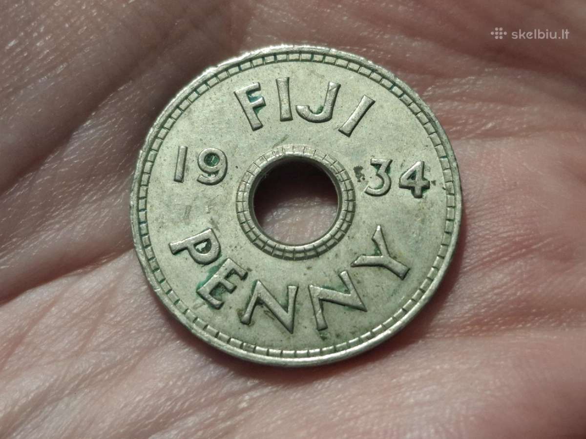 Fidžis 1 pencas 1934