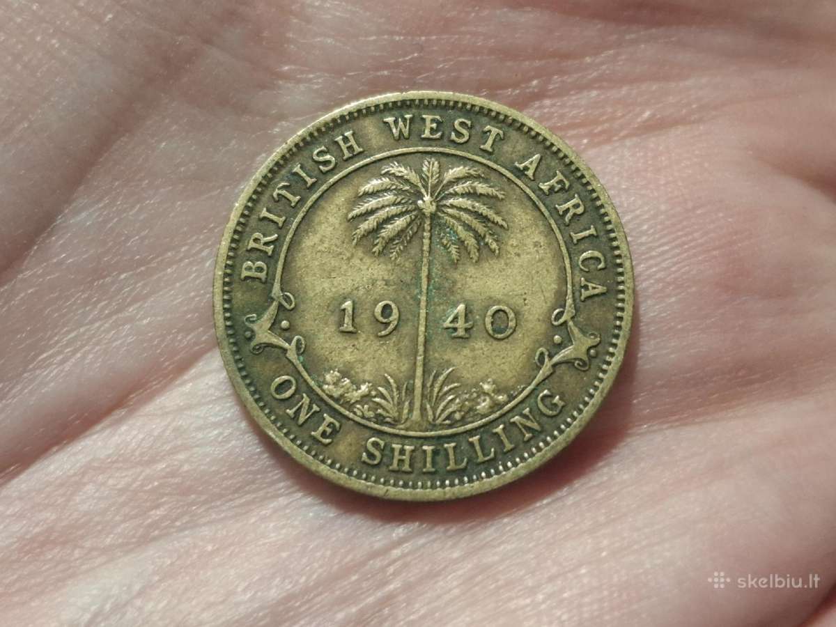 Britų Vakarų Afrika 1 šilingas 1940