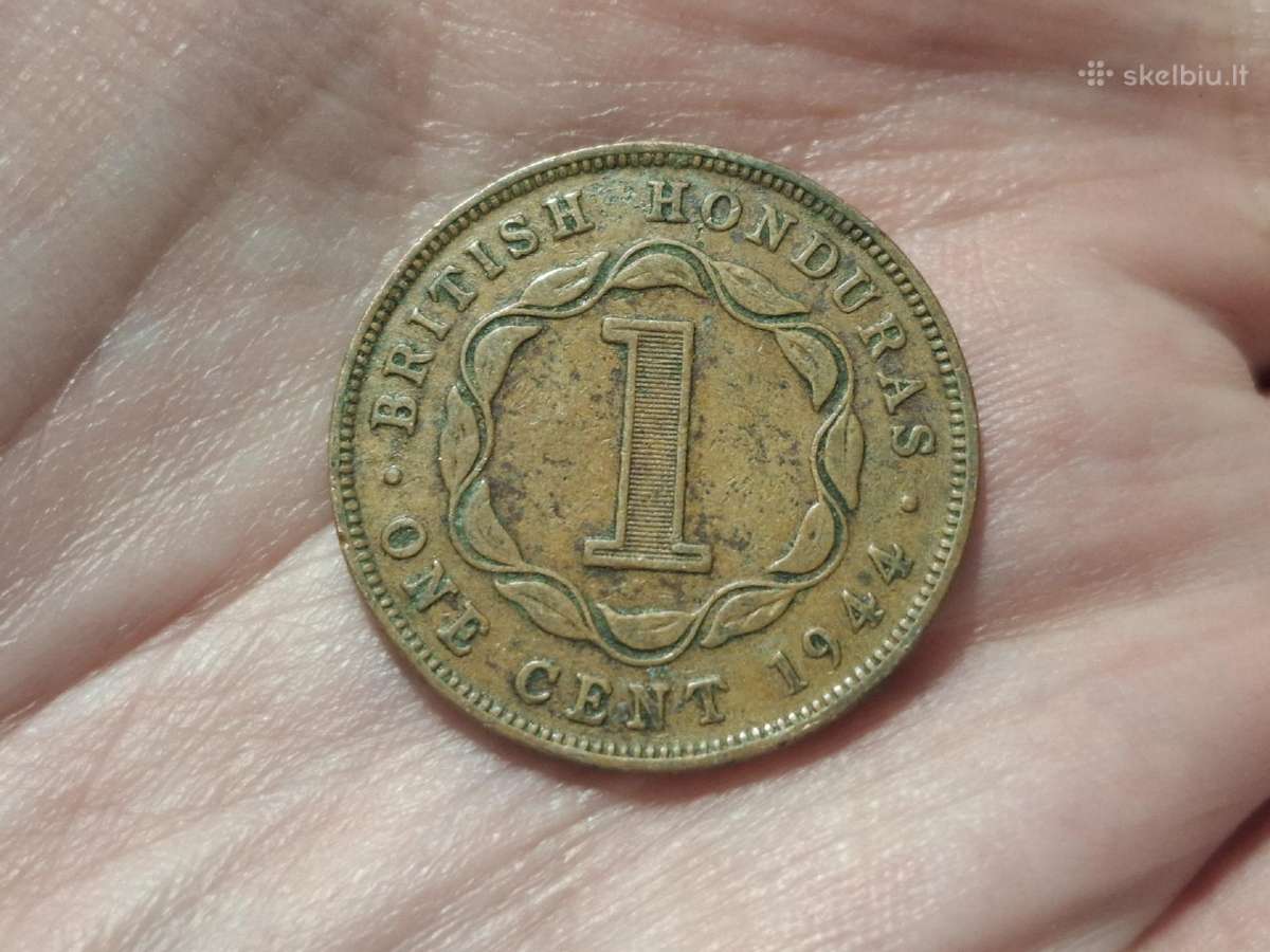 Britų Hondūras 1 centas 1944