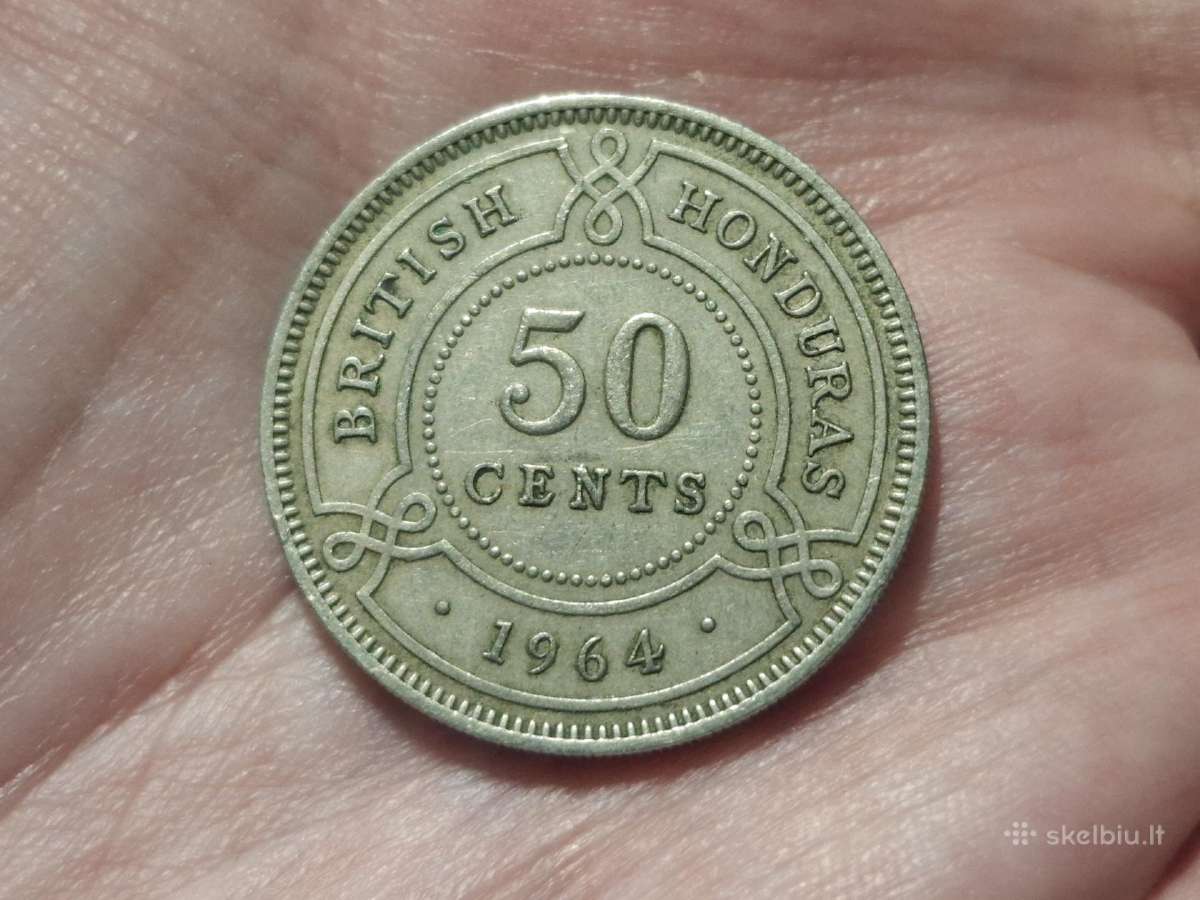 Britų Hondūras 50 centų 1964