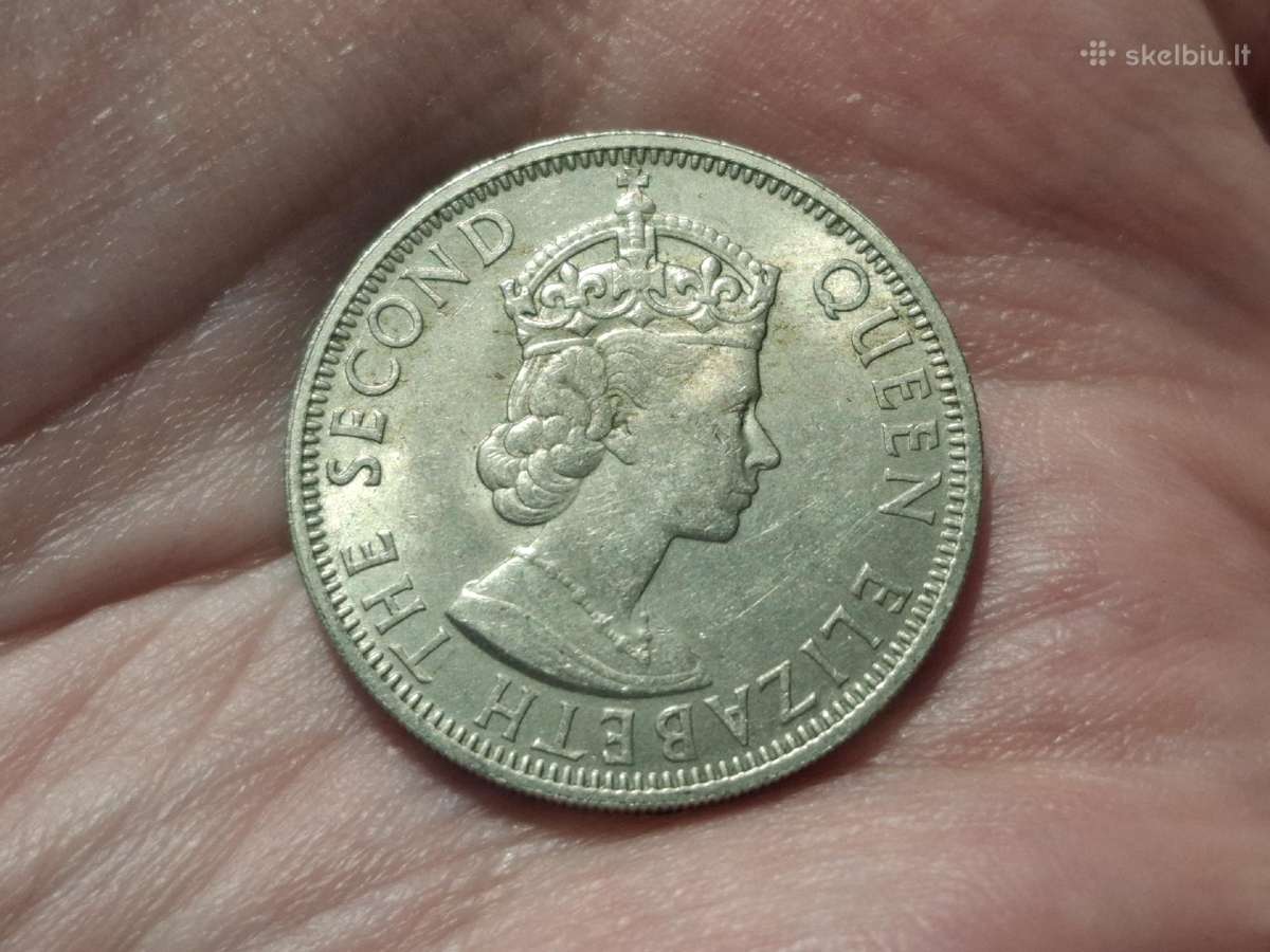 Britų Hondūras 50 centų 1962 - nuotraukos Nr. 2