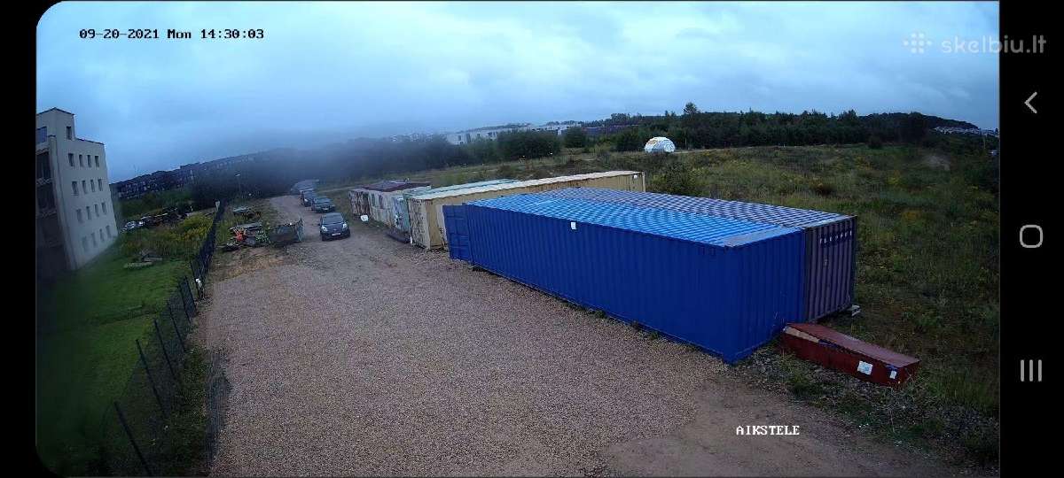 Parduodami jūriniai konteineriai