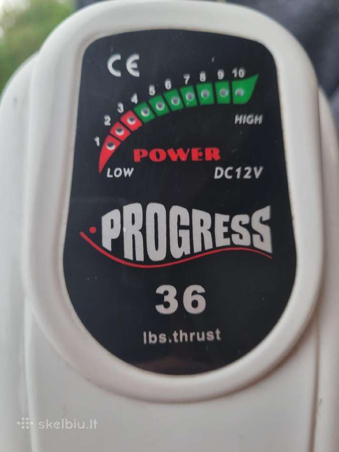 Valties variklis progress 36lbs