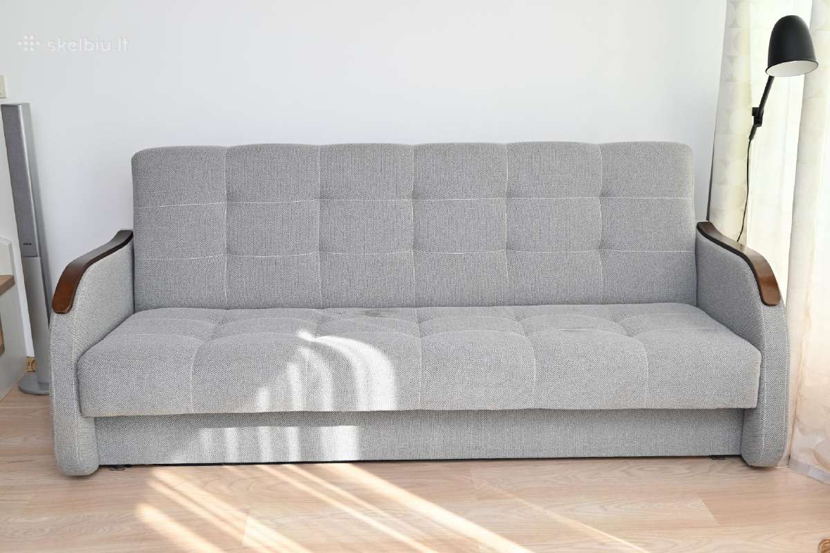 Sofa - lova ir 2vnt foteliai