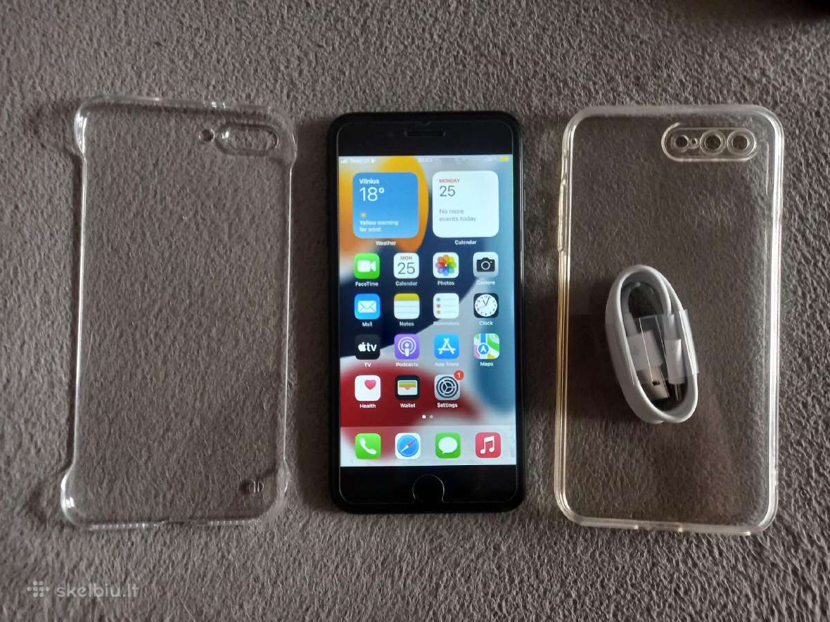 iPhone 7 plius 128gb 100% baterija