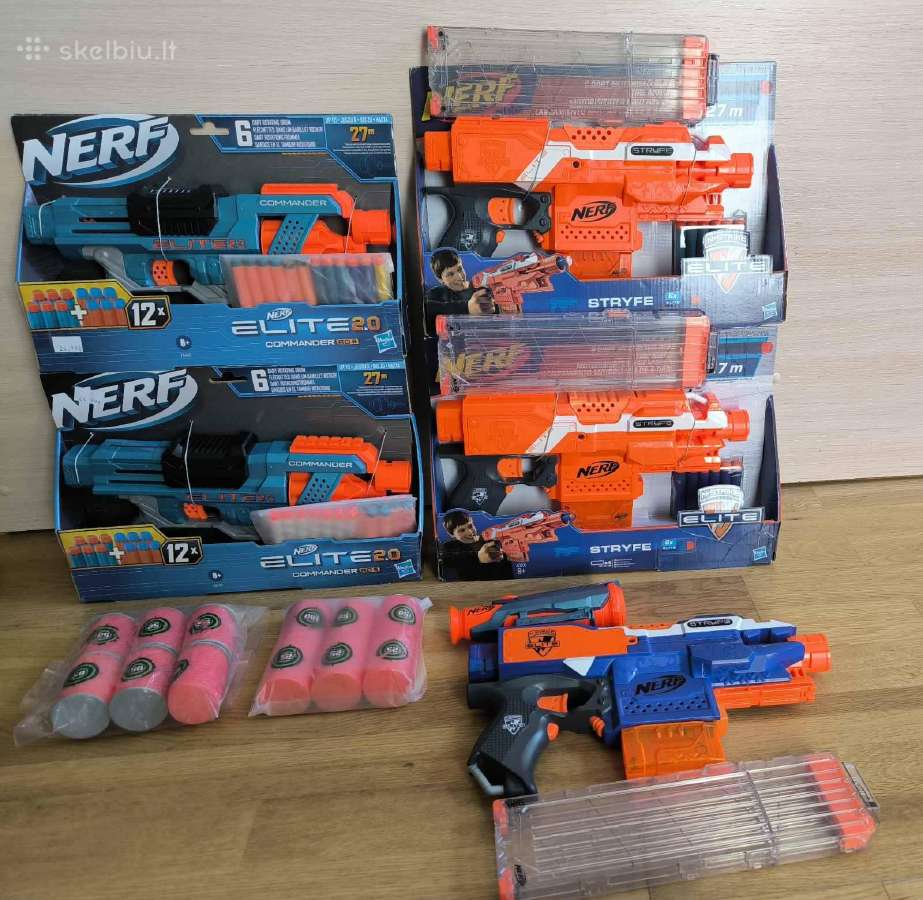 Nerf šautuvai geram laikui gamtoje