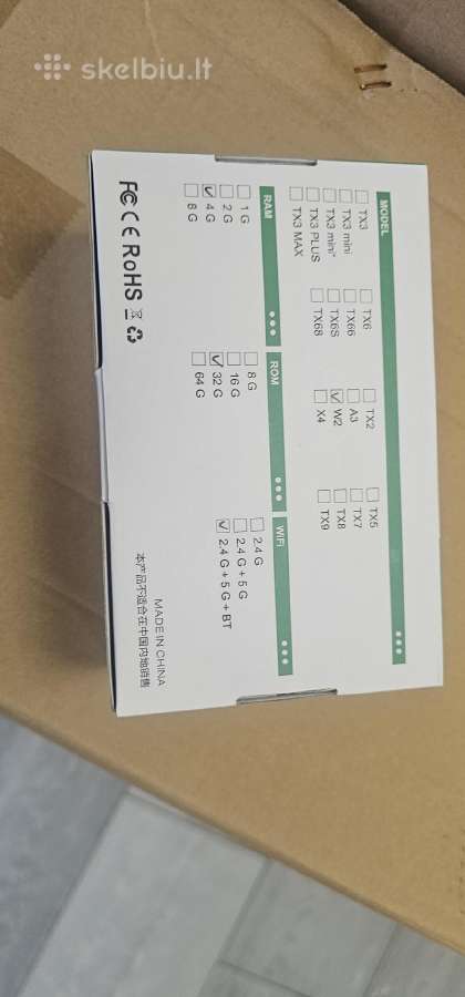 TV Priedėlis Android Tanix W2 4/32 Ddr (S905w2) - nuotraukos Nr. 4