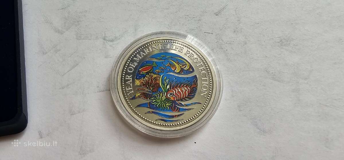 1992 Palau 1 doleris Unc Proof