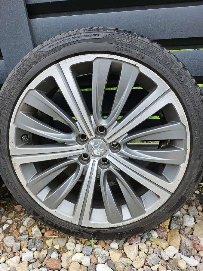 R19 Ratai/padangos peugeot 508 - nuotraukos Nr. 2