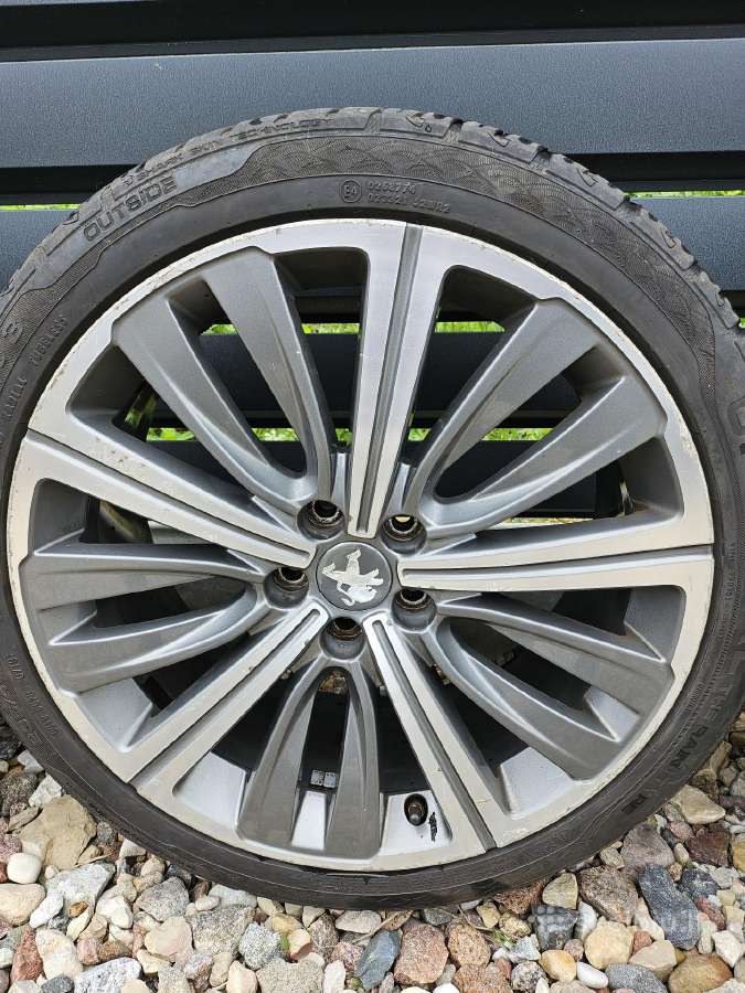 R19 Ratai/padangos peugeot 508 - nuotraukos Nr. 3