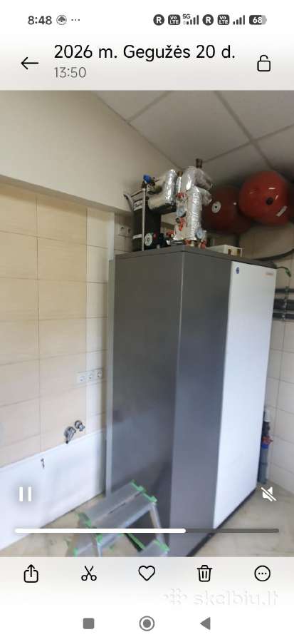Geoterminis Suomiškas Lampoassa 14.2kw - nuotraukos Nr. 3