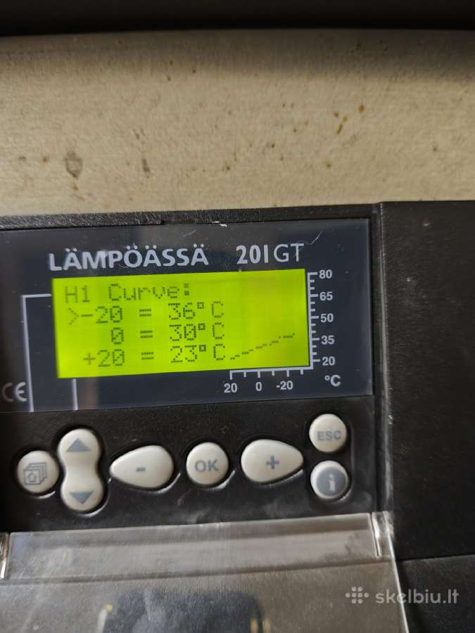 Geoterminis Suomiškas Lampoassa 14.2kw - nuotraukos Nr. 5