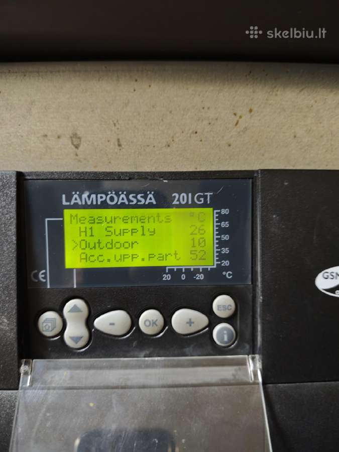 Geoterminis Suomiškas Lampoassa 14.2kw - nuotraukos Nr. 6