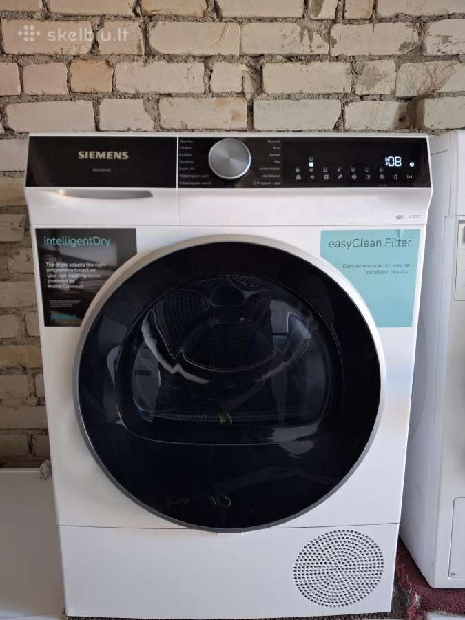 Džiovinimo mašina "Siemens iq500" 2025.10m. A+++