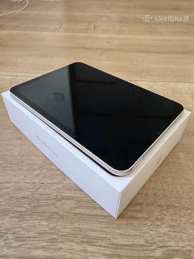 iPad Mini 6th gen, 64gb, Starlight - nuotraukos Nr. 3