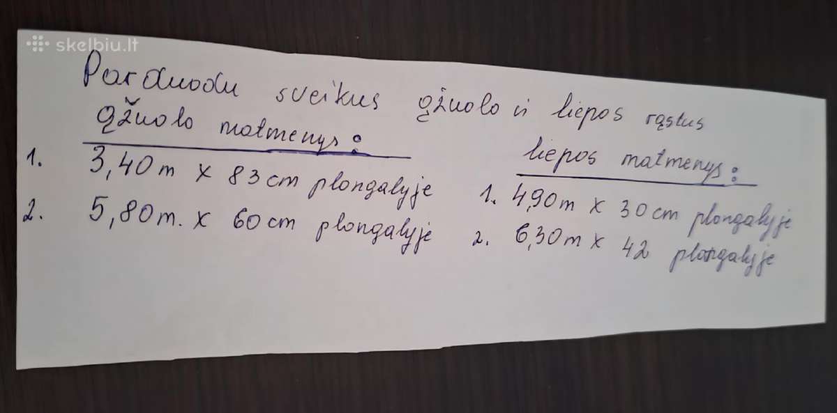Ąžuolo ir liepos rąstai - nuotraukos Nr. 6
