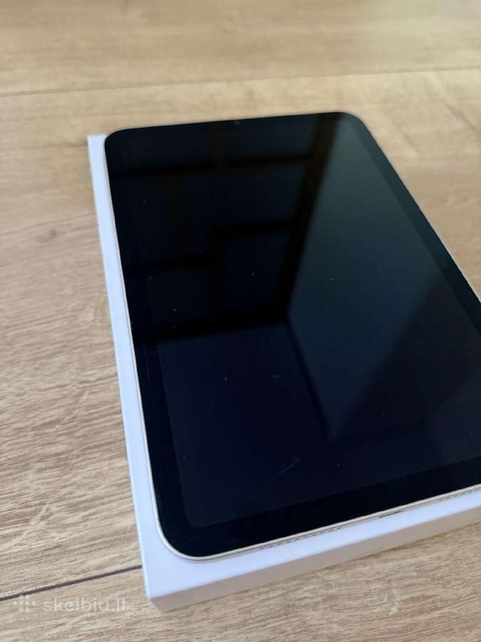 iPad Mini 6th gen, 64gb, Starlight - nuotraukos Nr. 5