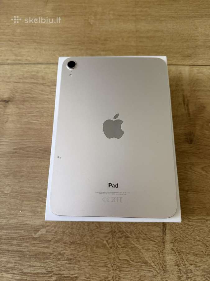 iPad Mini 6th gen, 64gb, Starlight - nuotraukos Nr. 7