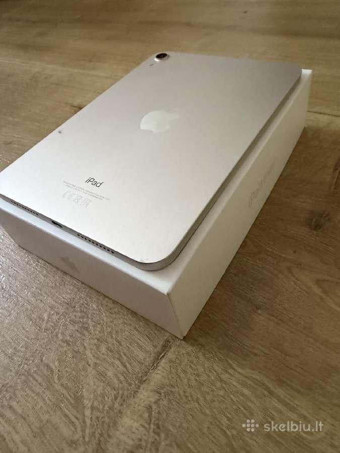 iPad Mini 6th gen, 64gb, Starlight - nuotraukos Nr. 8