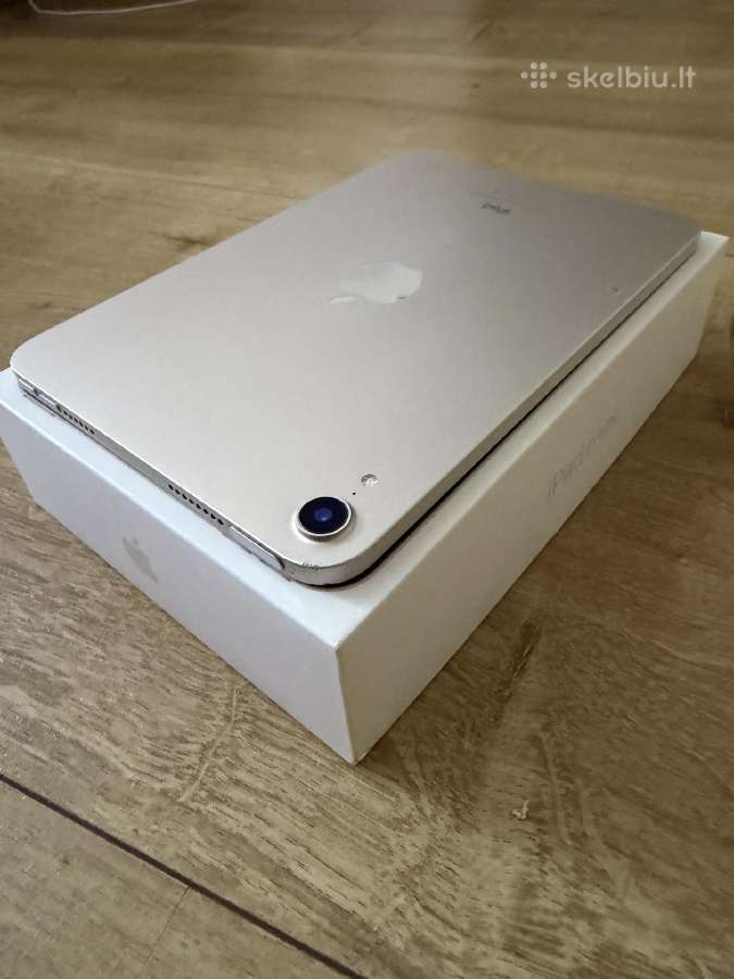 iPad Mini 6th gen, 64gb, Starlight - nuotraukos Nr. 10