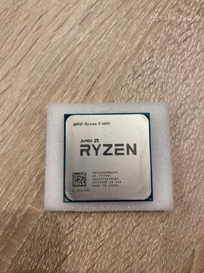 Amd Ryzen 5 1600 procesorius