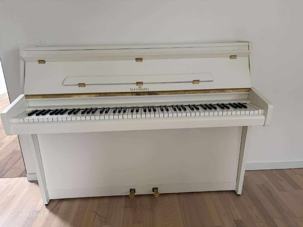 Vokiškas pianinas Shimmel - nuotraukos Nr. 4