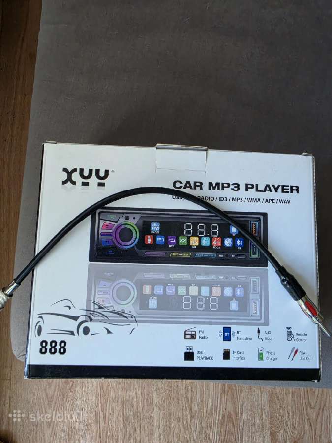 Parduodu autoradiją Car Mp3 Player - nuotraukos Nr. 2