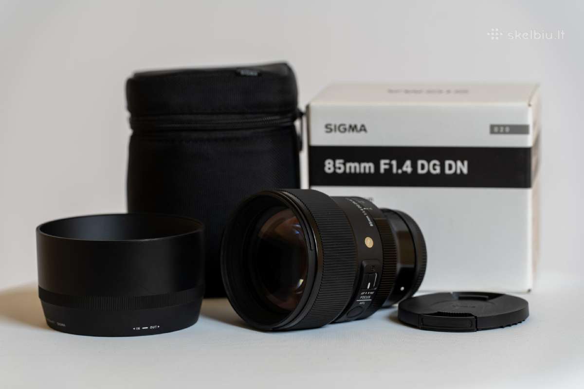Sigma 85mm f/1.4 Dg Dn Art Sony E - nuotraukos Nr. 3