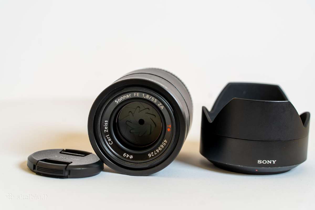 Sony Carl Zeiss Sonnar T* Fe 55mm, F/1.8 Za - nuotraukos Nr. 3