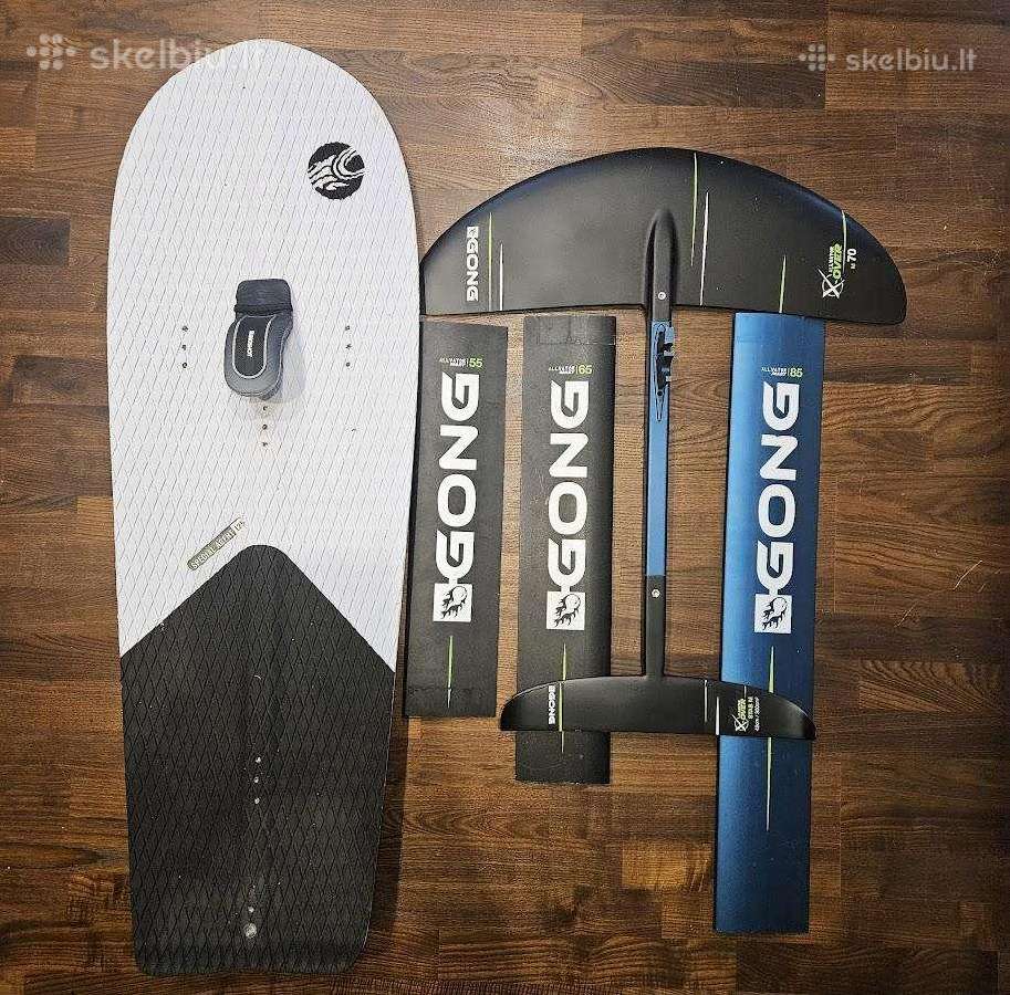 Slingshot, North kaitai ir hidrofoilo komplektas