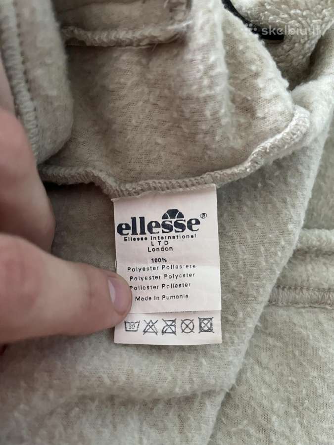 Ellesse Vintage Quarter Zip Fleece – Beige/cream - nuotraukos Nr. 3