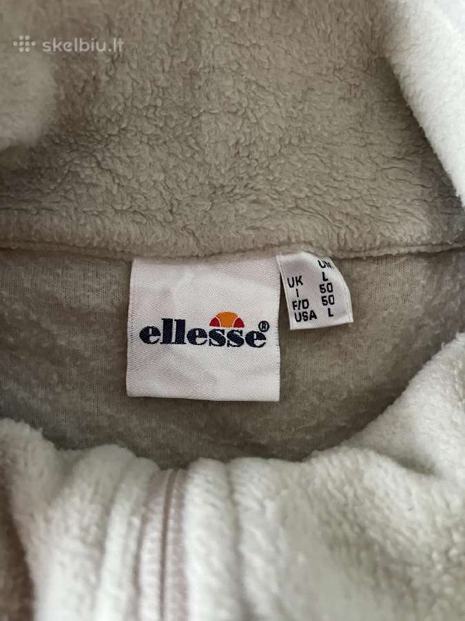 Ellesse Vintage Quarter Zip Fleece – Beige/cream - nuotraukos Nr. 4