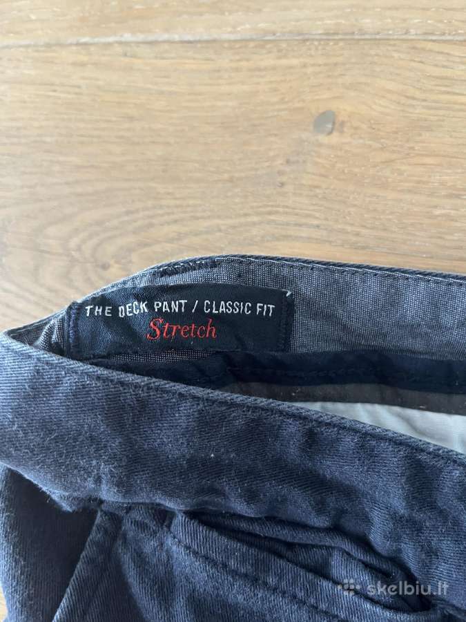 Vintage Nautica Deck Pants Navy Classic Fit Chino - nuotraukos Nr. 5