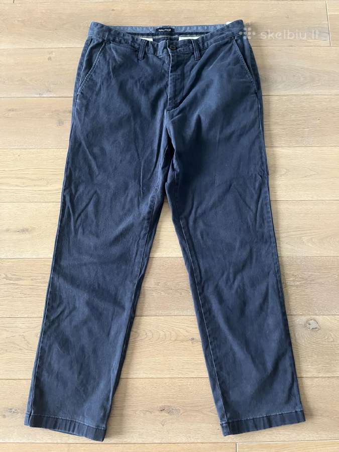 Vintage Nautica Deck Pants Navy Classic Fit Chino - nuotraukos Nr. 2