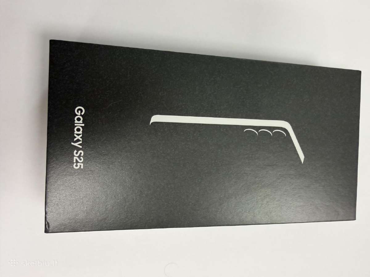 Samsung S25 Naujas su kompletu