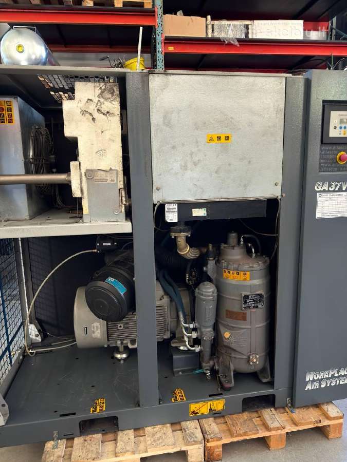 Naudotas oro kompresorius Atlas Copco Ga 37 Vsd Ff - nuotraukos Nr. 8