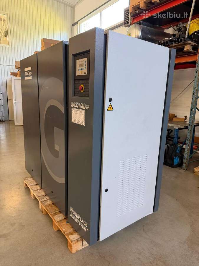 Naudotas oro kompresorius Atlas Copco Ga 37 Vsd Ff - nuotraukos Nr. 3