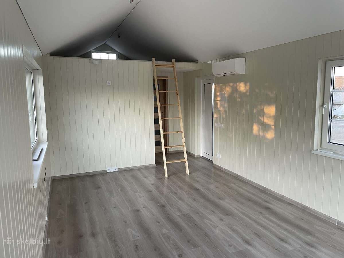 Karkasinių modulinių namų gamyba - nuotraukos Nr. 11