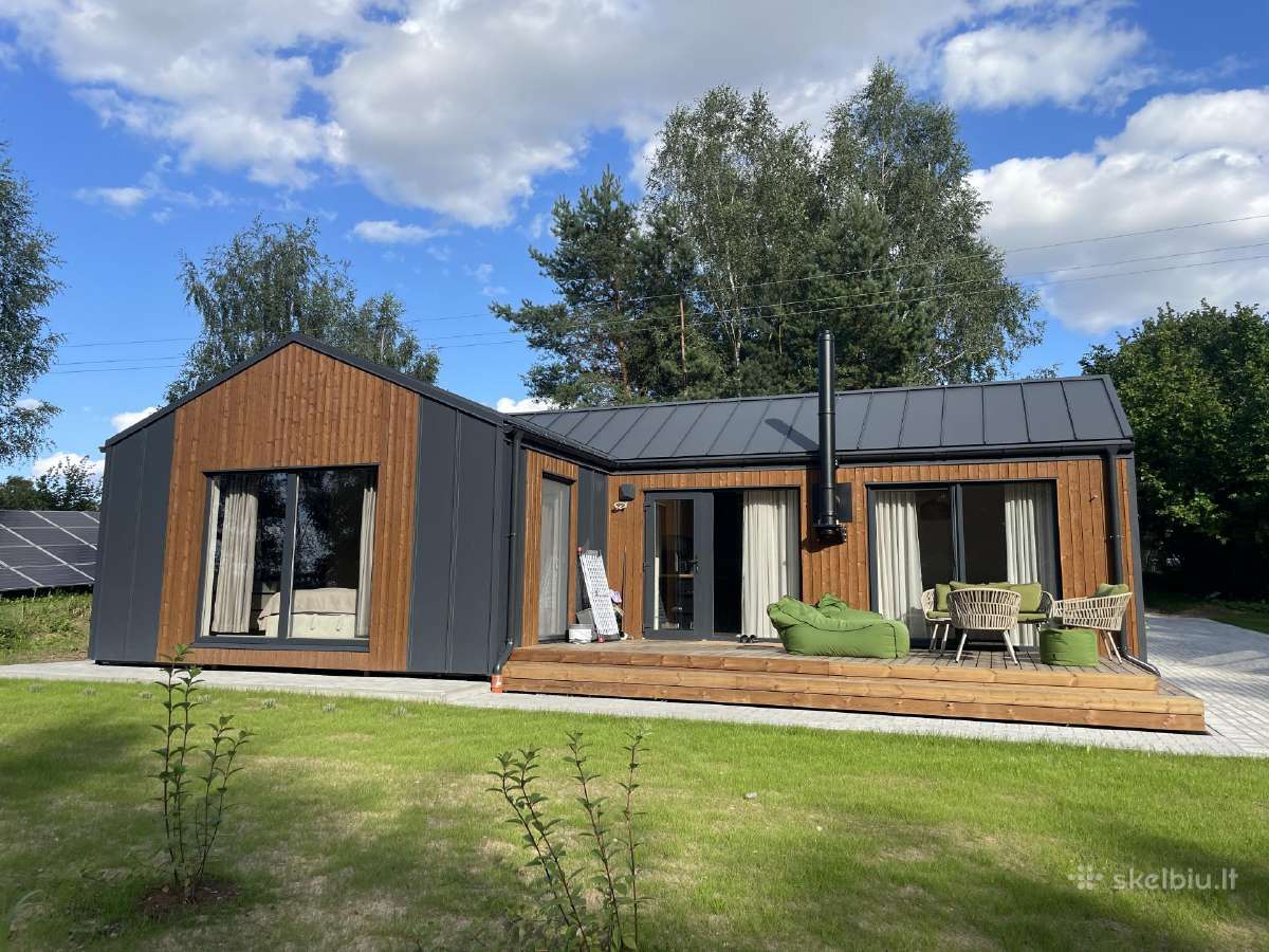 Karkasinių modulinių namų gamyba - nuotraukos Nr. 5